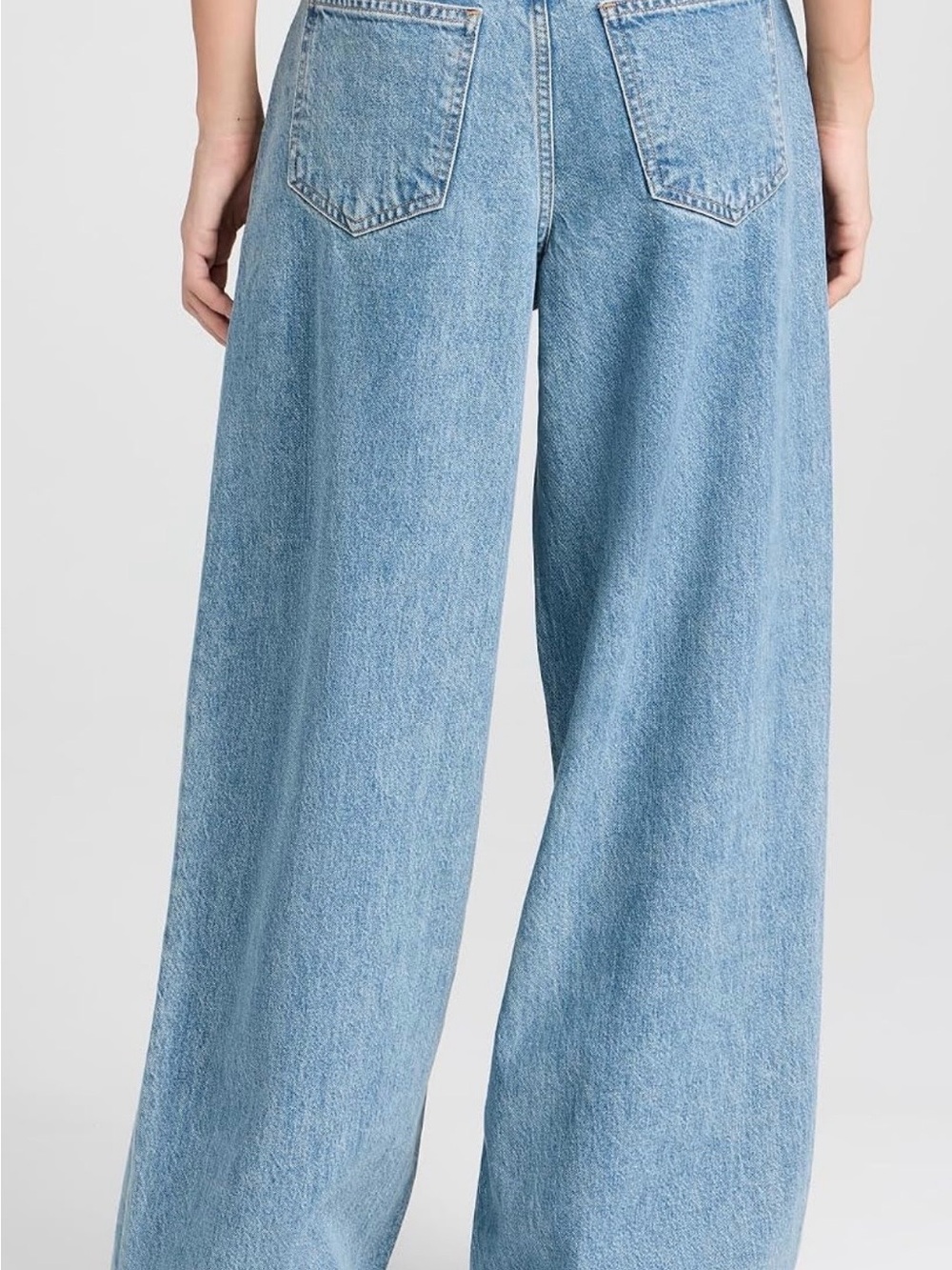 Agolde Ellis Trouser Jeans Size 25 - Picture 4 of 8